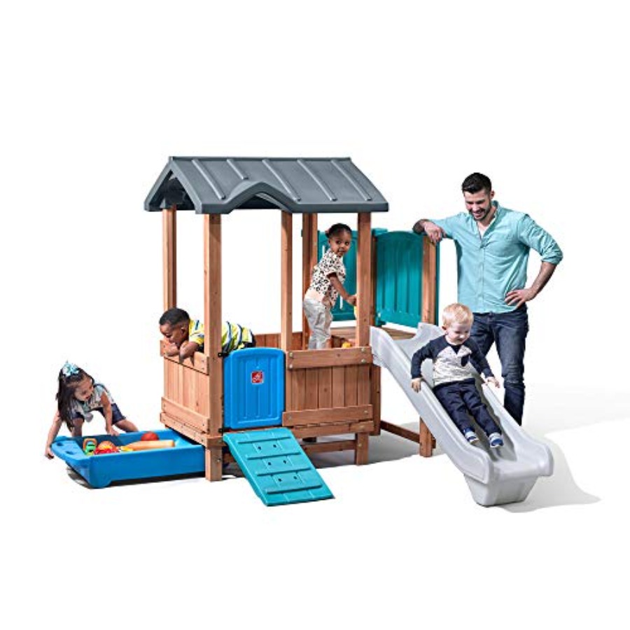 Woodland Adventure Playhouse & - Kids Outdoor Playhouse recension och pris