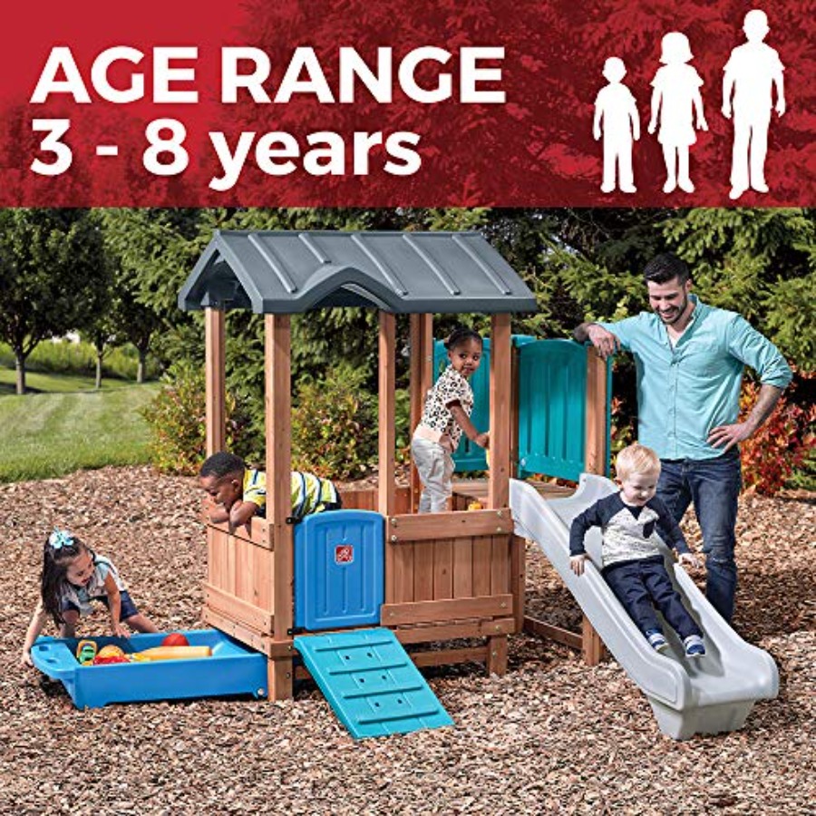 Woodland Adventure Playhouse & - Kids Outdoor Playhouse recension och pris