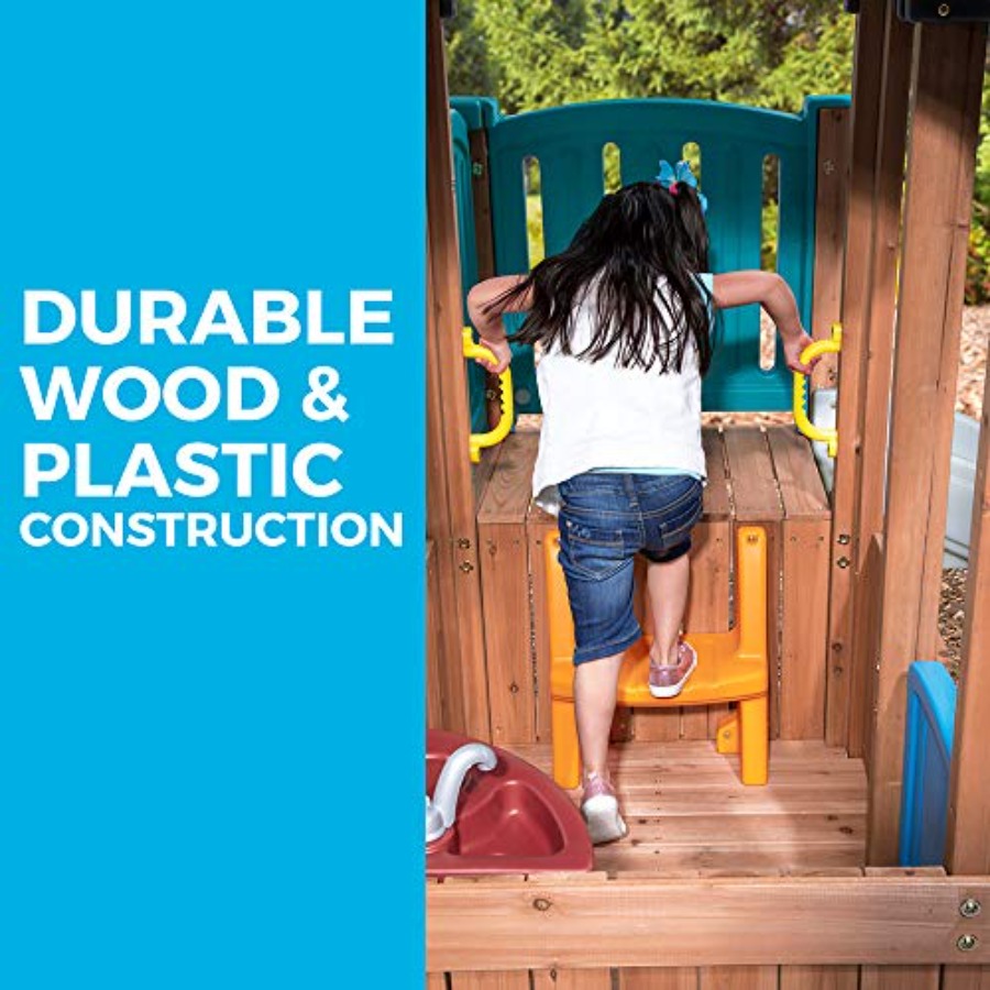Woodland Adventure Playhouse & - Kids Outdoor Playhouse recension och pris