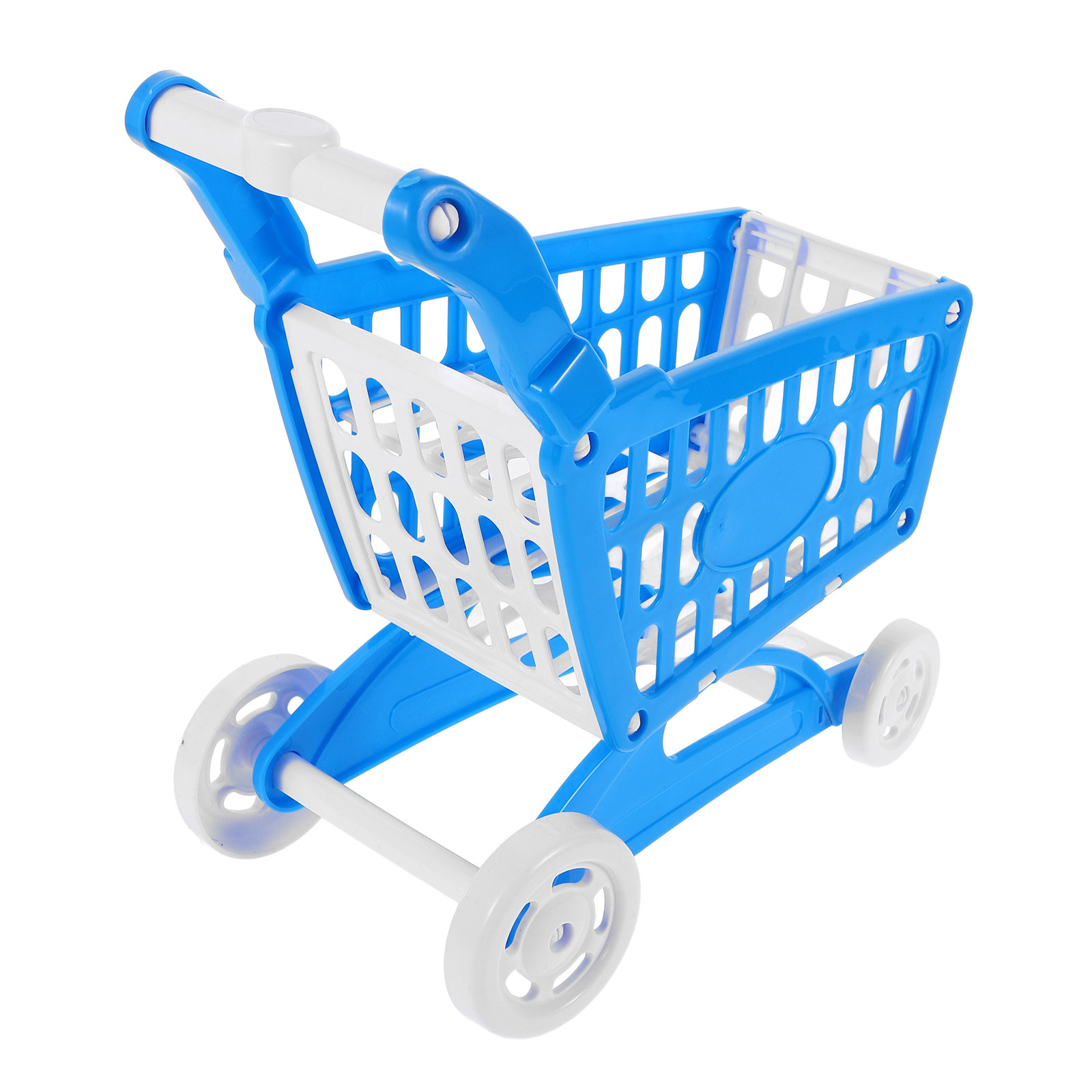 Mini Blue Shopping Cart Superm - Kids Indoor Outdoor Cart recension och pris