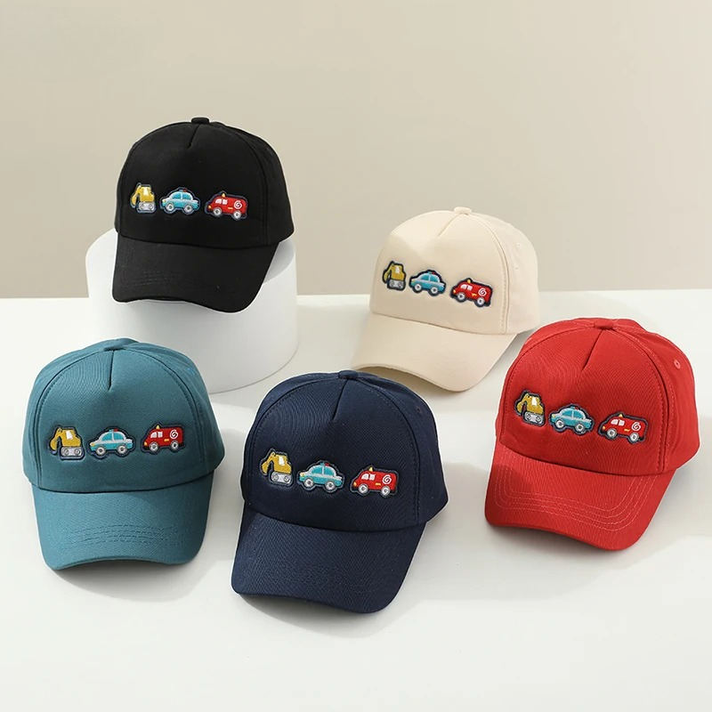 School Boy Baseball Hats Vehic - Kids Outdoor Excavator recension och pris