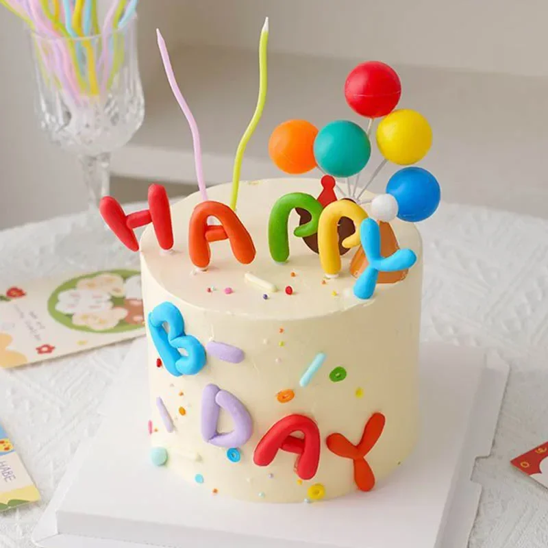 1 Set Happy Birthday Cake Topp - Kids Outdoor Merry Go Round recension och pris