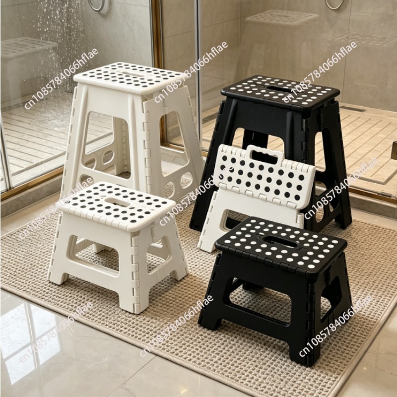 Thickened Plastic Folding Stoo - Kids Outdoor Foldable Chair recension och pris