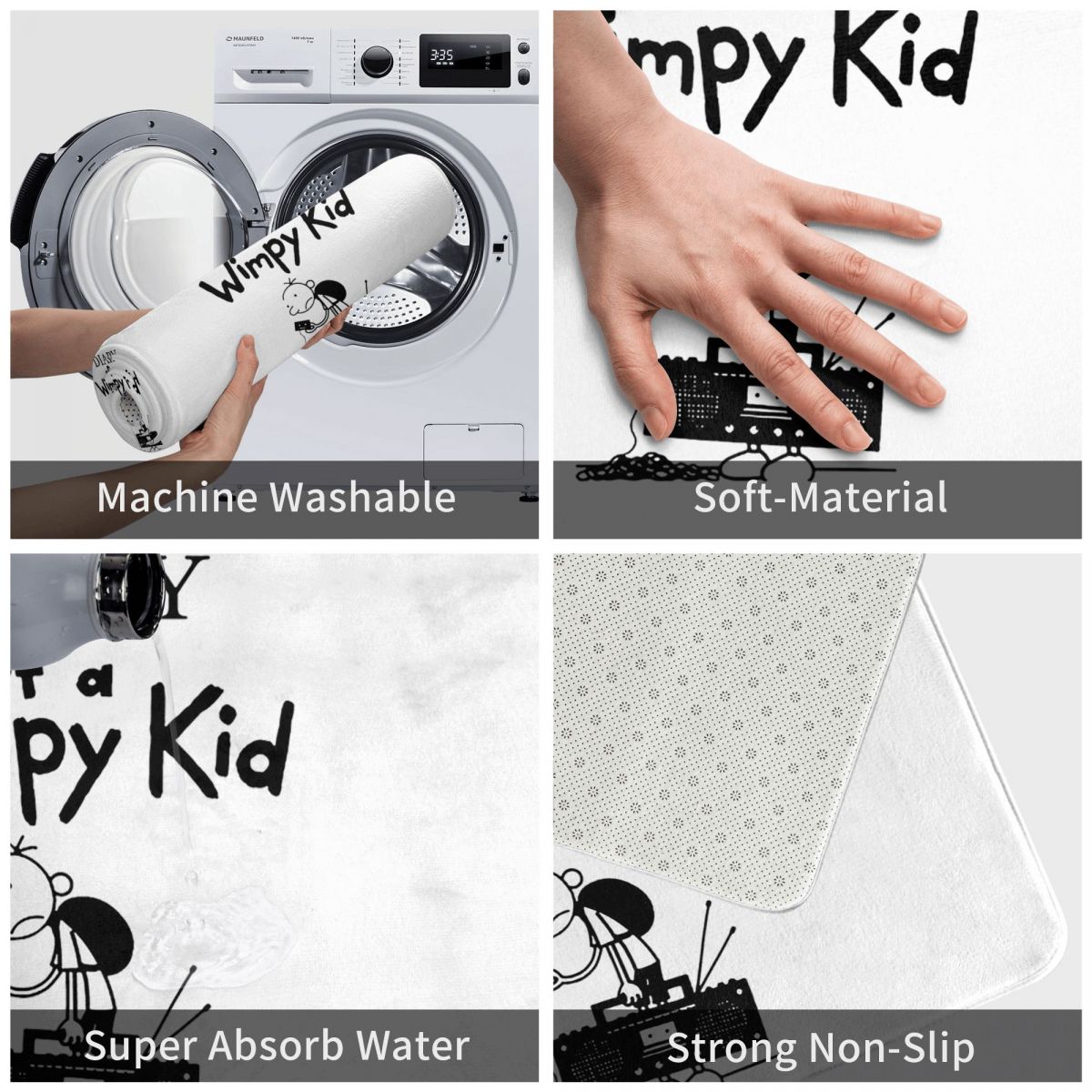 Diary Of A Wimpy Kid Anti-slip - Kids Outdoor Floor Cushions recension och pris