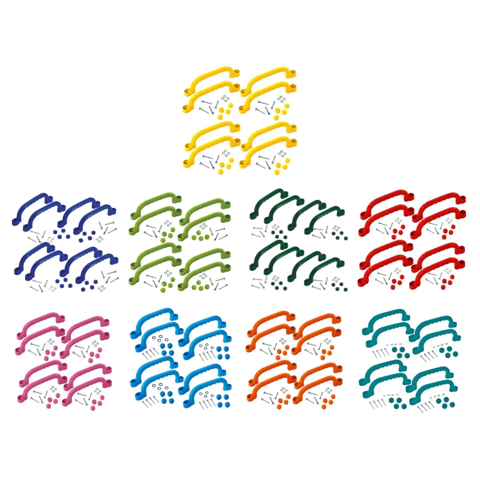 8Pcs Climbing Frame Handles Ea - Kids Outdoor Playhouse recension och pris