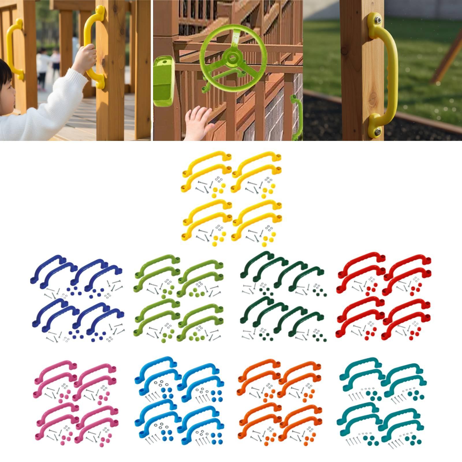 8Pcs Climbing Frame Handles Ea - Kids Outdoor Playhouse recension och pris