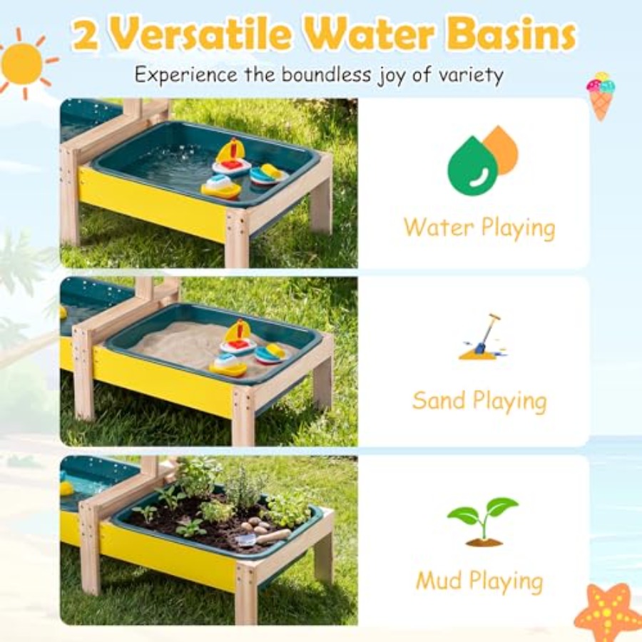 Outdoor kids activity playset  - Kids Outdoor Wooden Playset recension och pris