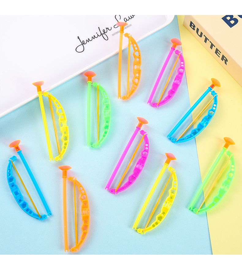 Colorful Plastic Bow and Arrow - Kids Outdoor Archery Set recension och pris
