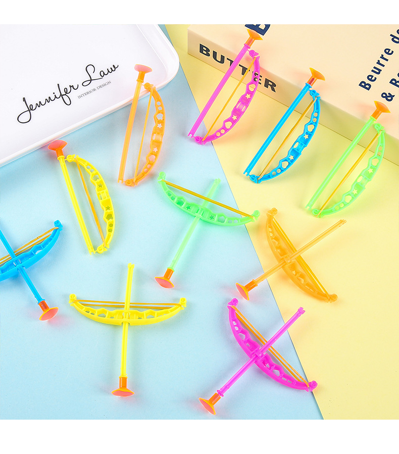 Colorful Plastic Bow and Arrow - Kids Outdoor Archery Set recension och pris