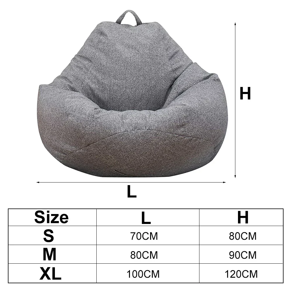 Large Bean Bag Chair Sofa Cove - Kids Outdoor Lounge Chair With Umbrella recension och pris