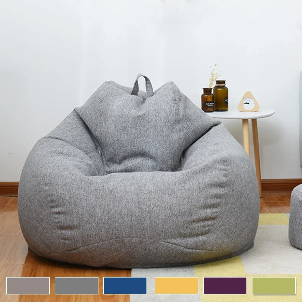 Large Bean Bag Chair Sofa Cove - Kids Outdoor Lounge Chair With Umbrella recension och pris