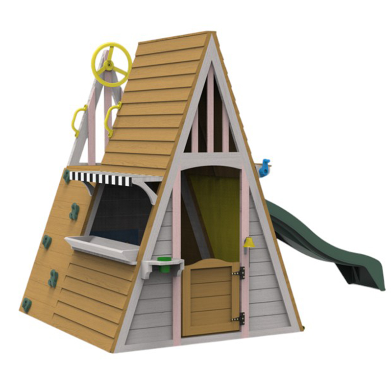Kids Outdoor Playground Equipm - Kids Outdoor Playhouse recension och pris