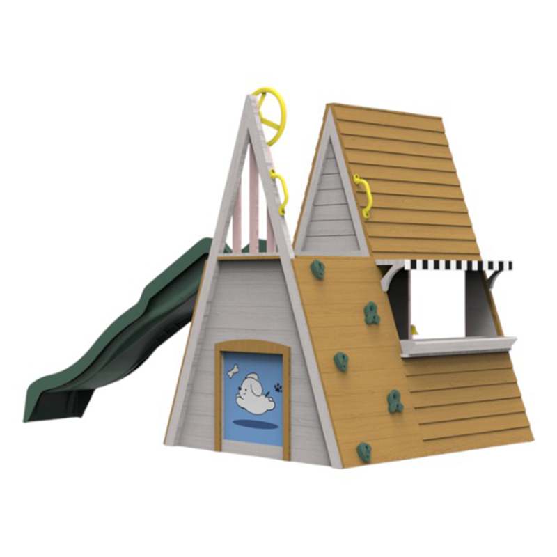 Kids Outdoor Playground Equipm - Kids Outdoor Playhouse recension och pris
