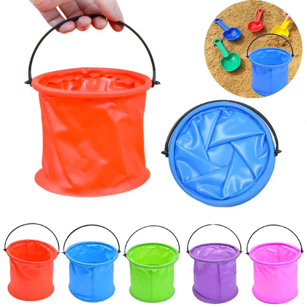 Collapsible Beach Sand Bucket  - Kids Outdoor Fun recension och pris