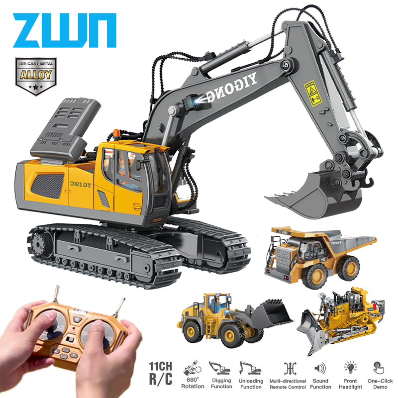 ZWN 2.4G Remote Control Excava - Kids Outdoor Excavator recension och pris