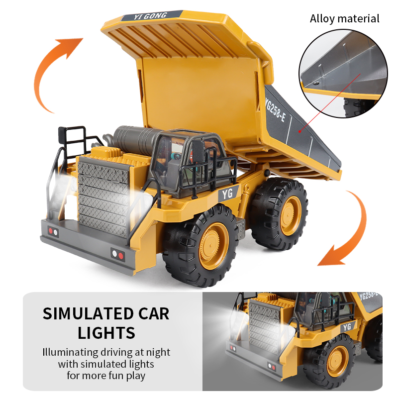ZWN 2.4G Remote Control Excava - Kids Outdoor Excavator recension och pris