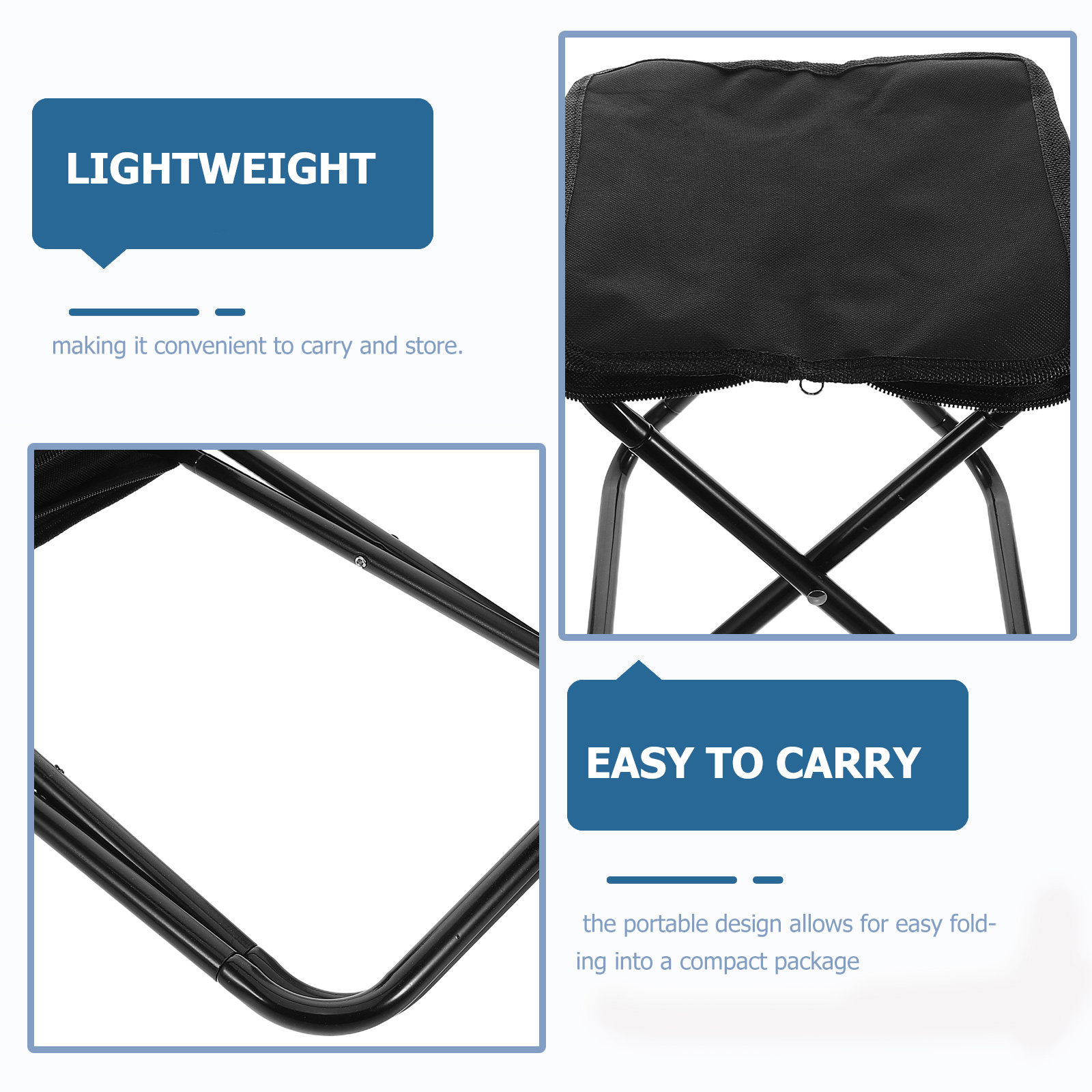 Portable Lightweight Folding M - Kids Outdoor Foldable Chair recension och pris