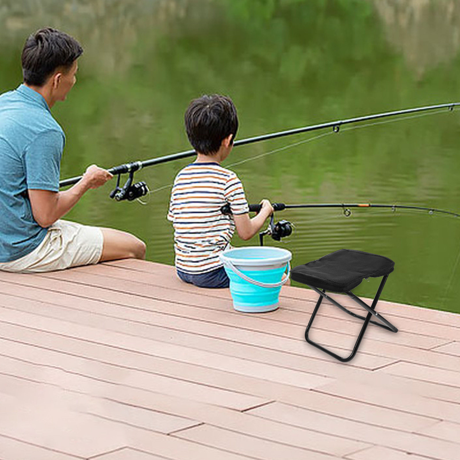 Portable Lightweight Folding M - Kids Outdoor Foldable Chair recension och pris