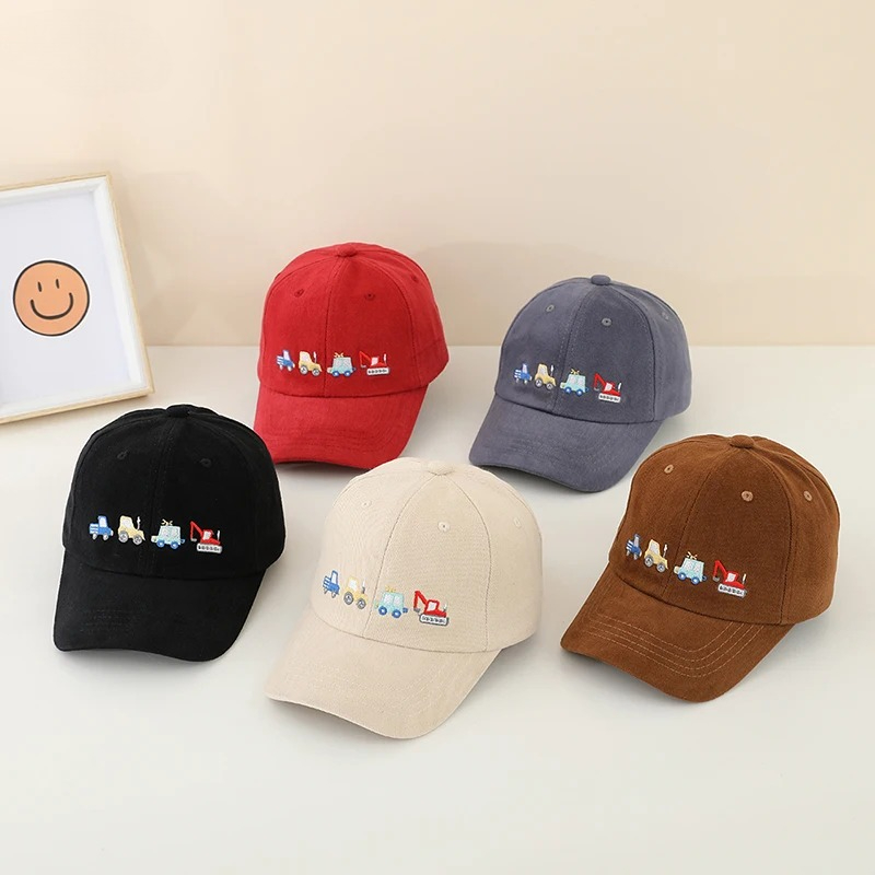 School Boy Baseball Hats Bulld - Kids Outdoor Excavator recension och pris