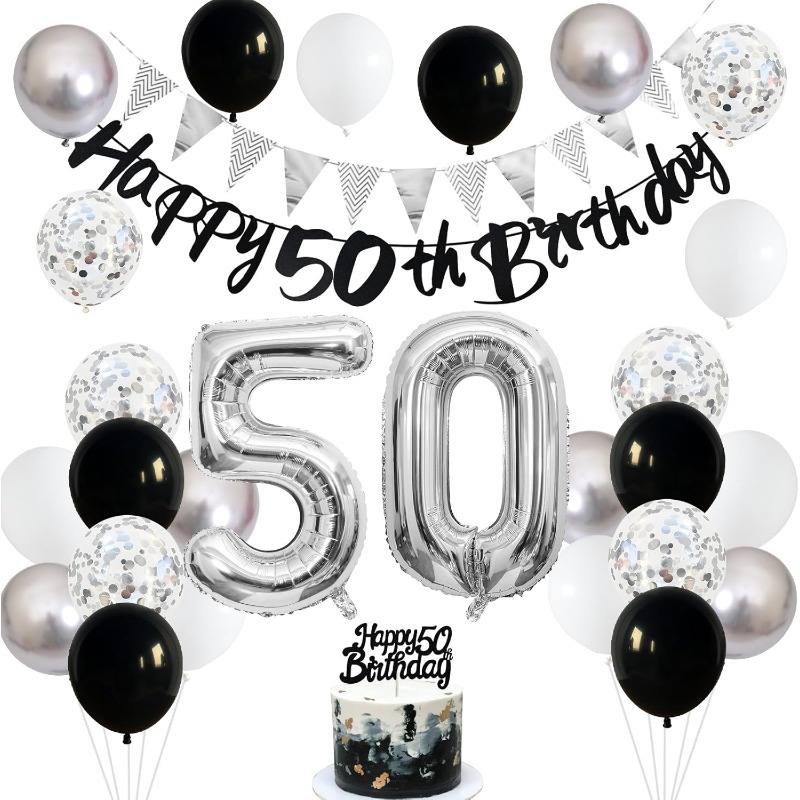 Black Silver White 50 Birthday - Kids Outdoor Merry Go Round recension och pris