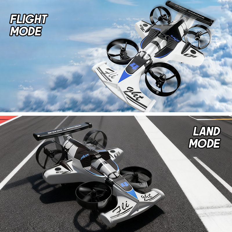 2in1 Mini Drone Air-Ground Fly - Kids Outdoor Electric Car recension och pris
