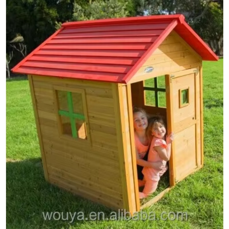 Cheap Prefabricated Wooden Pla - Kids Outdoor Playhouse recension och pris