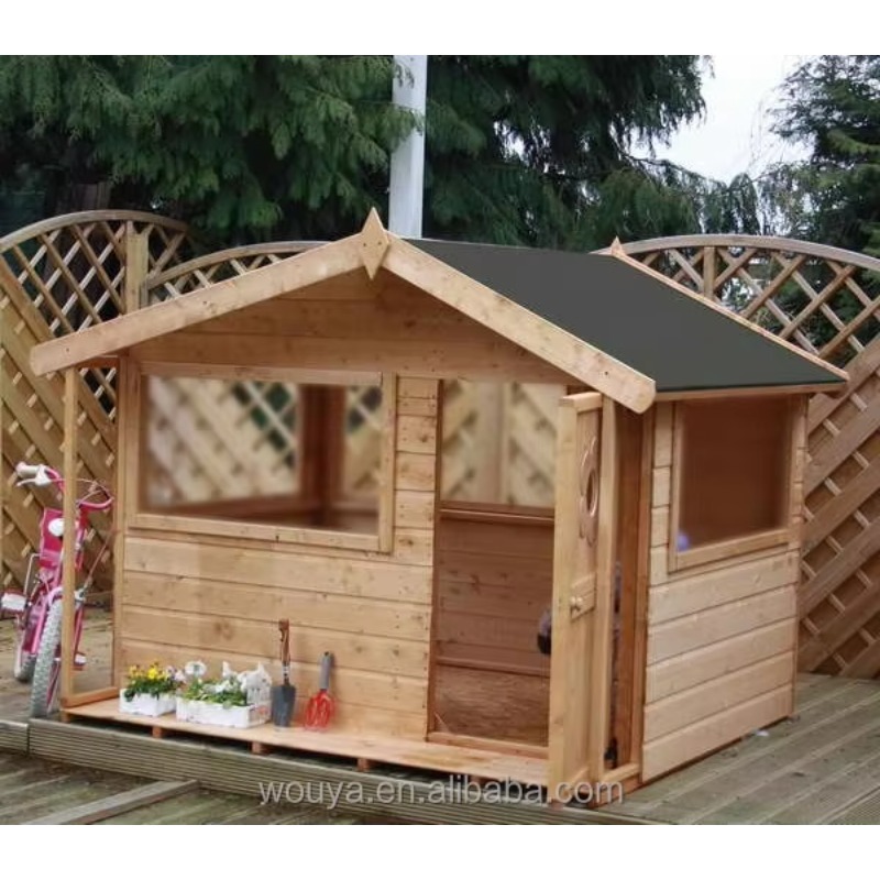 Cheap Prefabricated Wooden Pla - Kids Outdoor Playhouse recension och pris