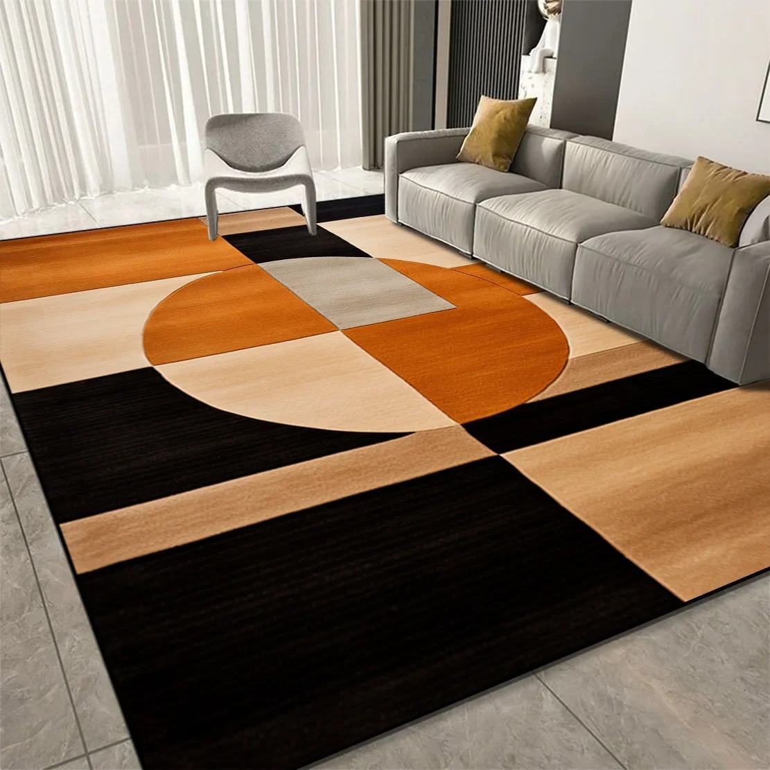 Large Geometric Carpets for Li - Kids Outdoor Lounge recension och pris