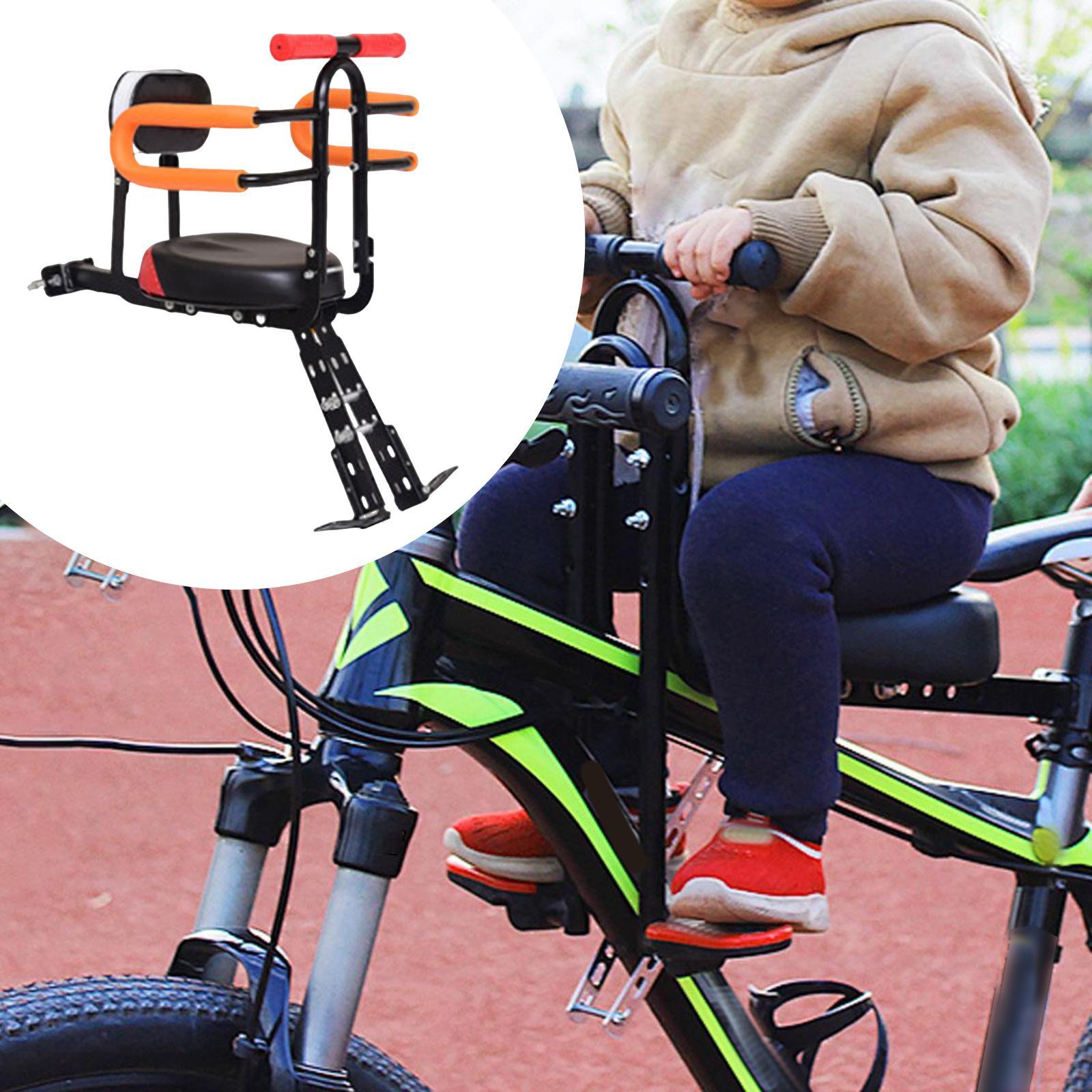Foldable Kids Bike Seat with G - Kids Outdoor Foldable Chair recension och pris