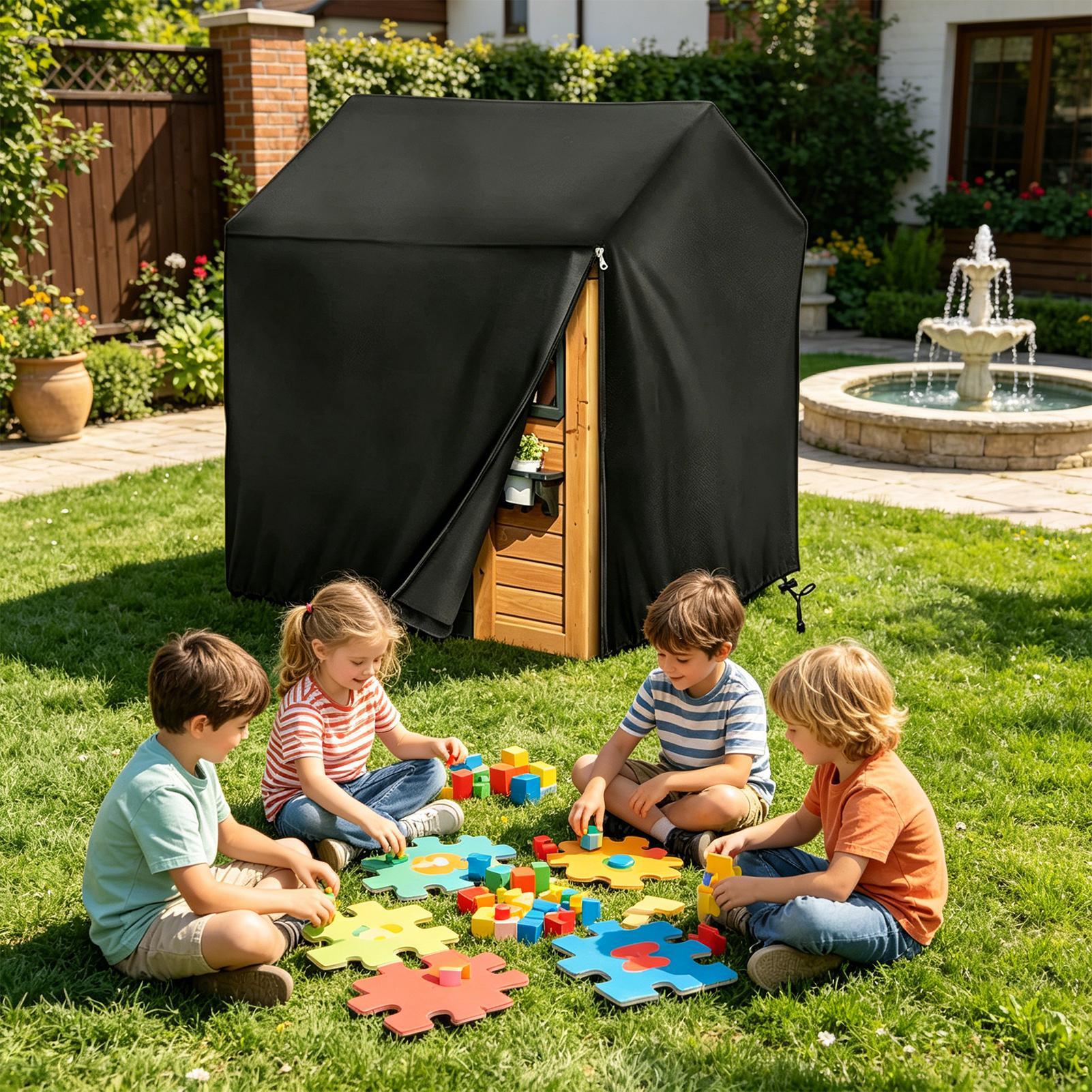 Outdoor Playhouse Covers Water - Kids Outdoor Playhouse recension och pris