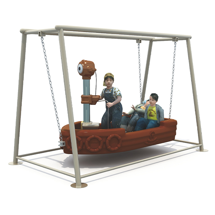 Pirate Ship Shape Swing Chair  - Kids Outdoor Swing Chair recension och pris